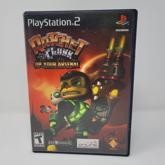 PlayStation 2 Ratchet Clank Up Your Arsenal - Picture 1 of 4